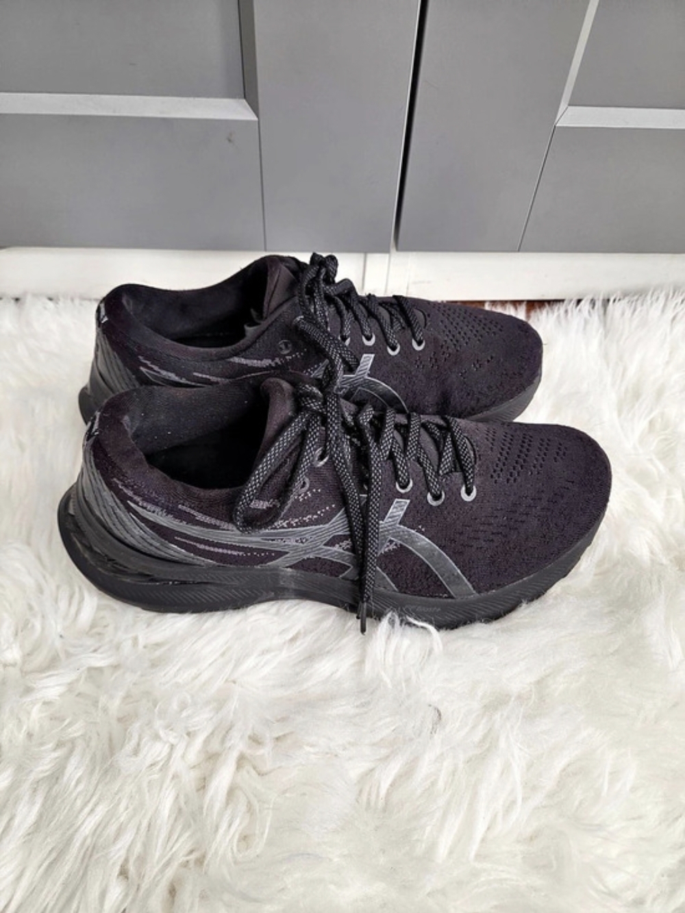 ASICS Gel-Contend 8 Women's Black Athletic Shoes US 9.5